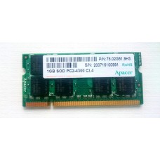 Operatyvioji Atmintis ( RAM )  1GB SOD PC2-4300 CL4